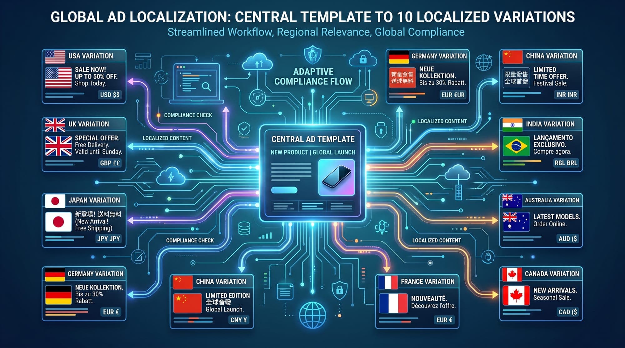 Multi-Market Ad Compliance: How to Adapt One Campaign for 10 Jurisdictions