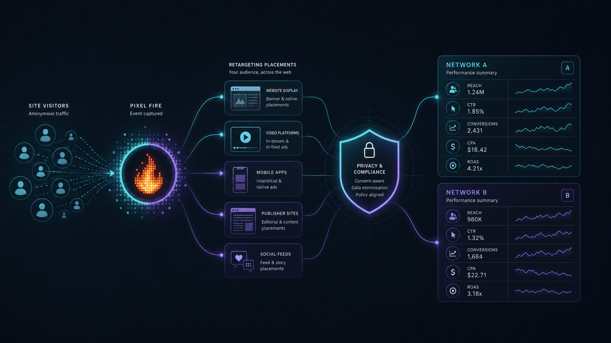 Adult Network Retargeting Playbook 2026: TrafficJunky vs ExoClick Setup, Creatives, and Compliance Limits