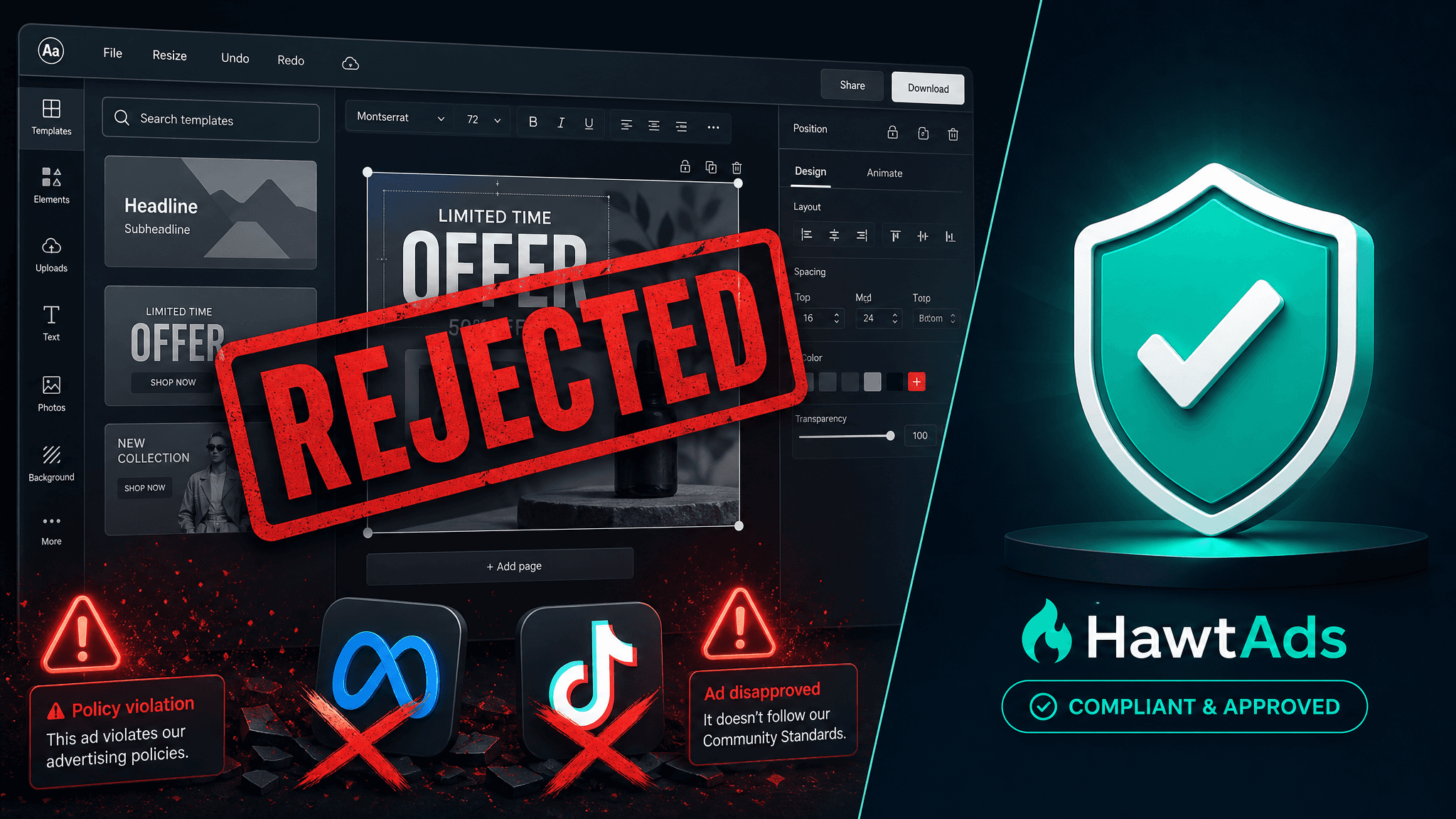 Stop Paying for Canva to Get Your Ads Rejected