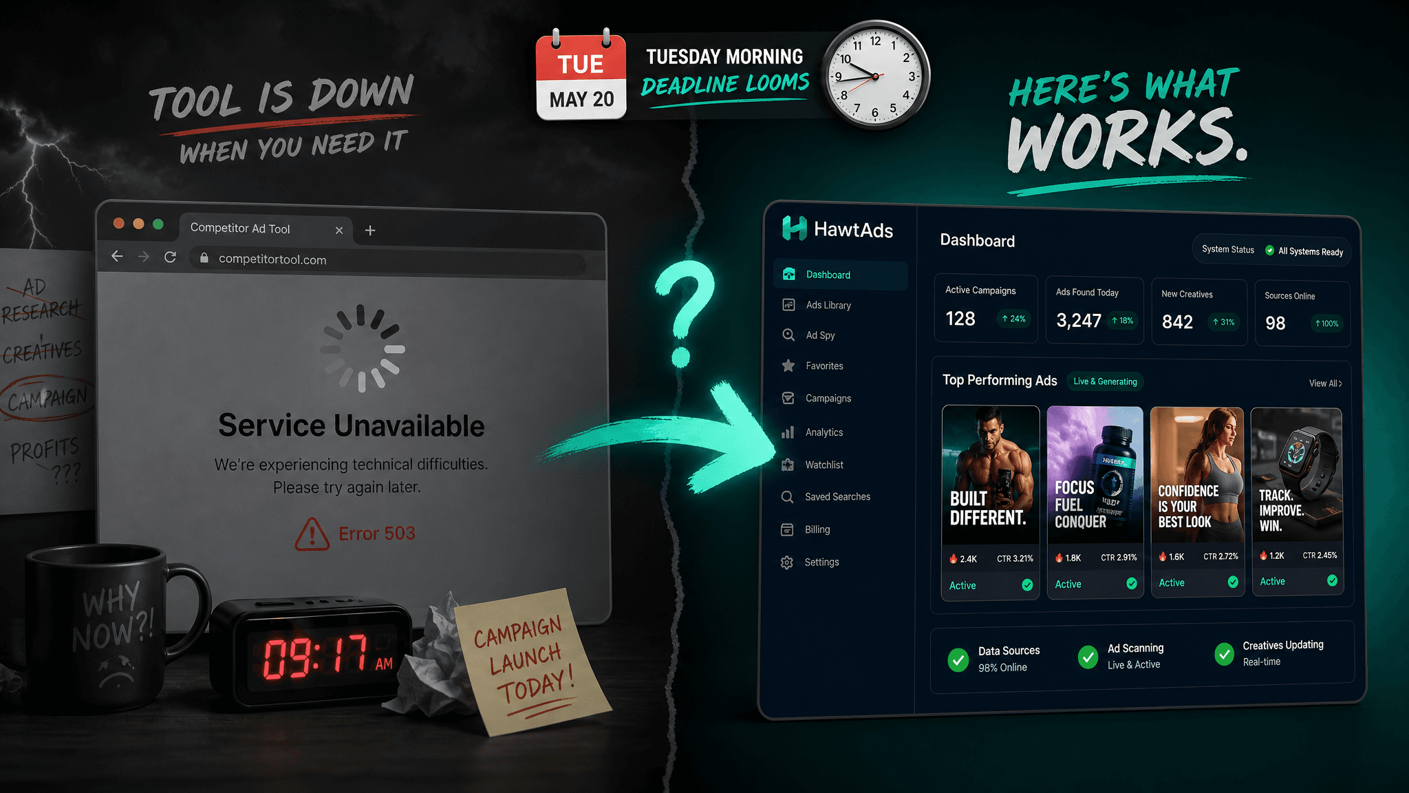 AdCreative.ai is Down. Pencil Hiked Prices. Now What?
